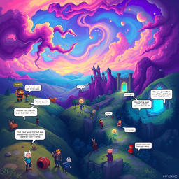 MetaQuest Chronicles: Whose Adventure Is It Anyway? - Text-based game