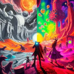 Spectrum Wars: Whose Dimension is it Anyway? - Text-based game