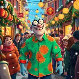 The Hilarious Hunt for the Ultimate Christmas Shirt - Text-based game