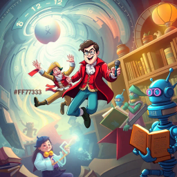 Chronocaper: Whose Time Is It Anyway? - Text-based game