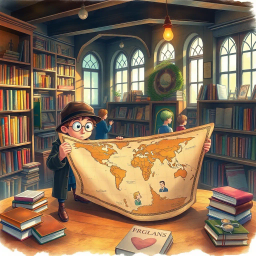 Bookshop Chronicles: The Global Quest - Text-based game