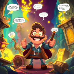Relic Rumble: Whose Is It Anyway? - Text-based game