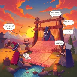 Questception: Who's the Hero, Anyway? - Text-based game