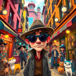 Whose Face Is This, Anyway? - Text-based game