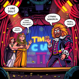 Chronochaos: Whose Time Is It Anyway? - Text-based game