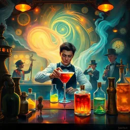 Chrono-Cocktail: Whose Time Is It Anyway? - Text-based game