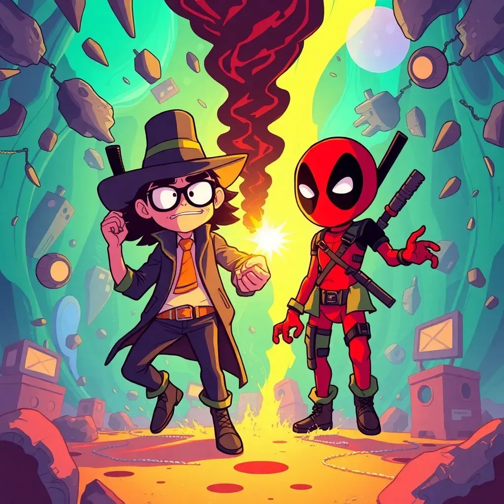 Metamayhem: Whose Adventure is it Anyway?