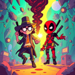 Metamayhem: Whose Adventure is it Anyway? - Text-based game