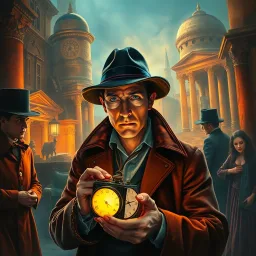 The Time Traveling Detective - Text-based game