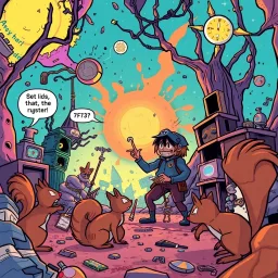 MetaMayhem: Whose Adventure Is It, Anyway? - Text-based game