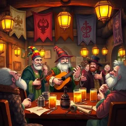 Bards & Banter: A Prophetic Discord - Text-based game