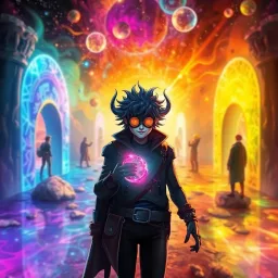 Spectrum Wars: Which Dimension is it Anyway? - Text-based game