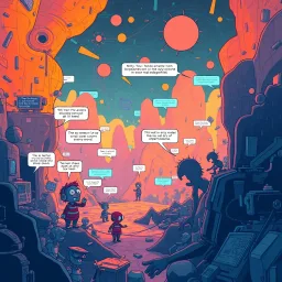 Meta Meltdown: Whose Turn is it Anyway? - Text-based game