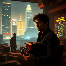 Reel Life: A Cinematic Conspiracy - Text-based game