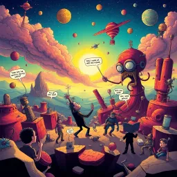 Whose Worlds Anyway? - Text-based game