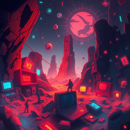 Data Drift: Legacy of the Lost Console - Text-based game
