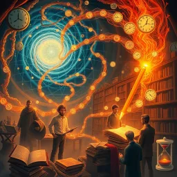 Chronoscribe: Whose Story is it Anyway? - Text-based game