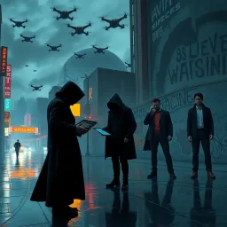 Surveillance Circus - Text-based game