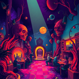 Nightmare Bureau: Whose Dream is it Anyway? - Text-based game
