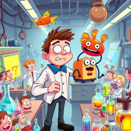 Lab Rascals: Whose Lab Is It Anyway? - Text-based game