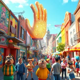 Whose Glove Is This? - Text-based game