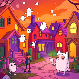 Whose Ghost Is It Anyway? - Text-based game
