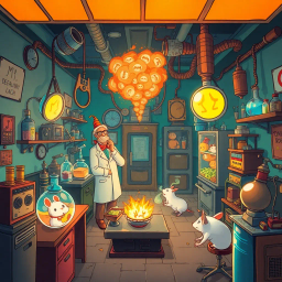 Whose Lab Is It Anyway? - Text-based game