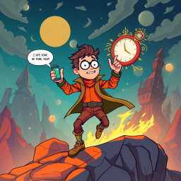 Time Travel Adventure text games