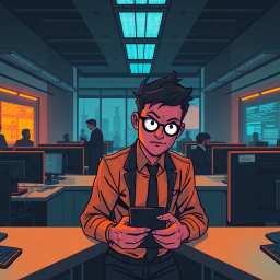Corporate Espionage text games