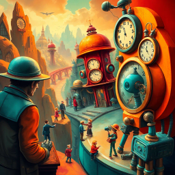 Chrono-Crack: Whose Time Is It, Anyway? - Text-based game