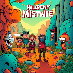 Comedy Adventure text games