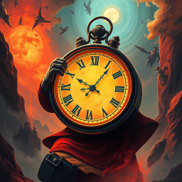 ChronoChase: Whose Time Is It Anyway? - Text-based game