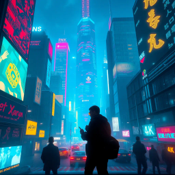 Cyberpunk Mystery text games