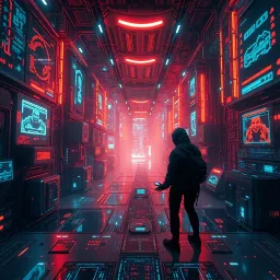 Data Drifter - Text-based game