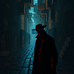 Whose Shadow Is It Anyway? - Text-based game