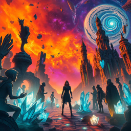 The Crystal Accord - Text-based game