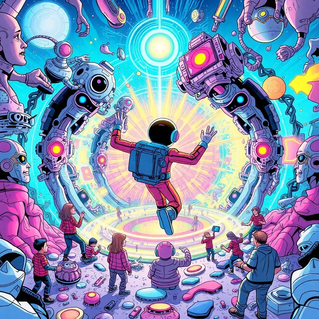 Quantum Quests: Whose Adventure Is It Anyway?