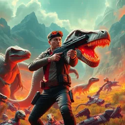 Jurassic Revolt - Text-based game