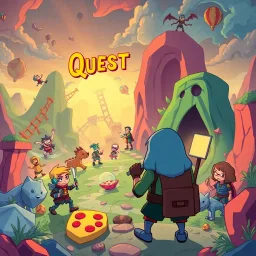 Questception: Whose Journey is it Anyway? - Text-based game