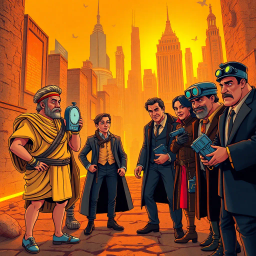 Chrono Crisis: Whose Time Is It Anyway? - Text-based game