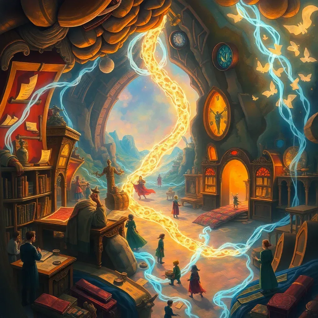 Chronoscribe: Whose Story is it Anyway?
