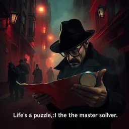 Conspiracy Files: The Art of Intrigue - Text-based game
