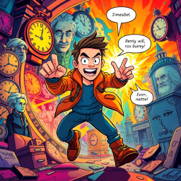 Chronochase: Whose Time Is It Anyway? - Text-based game