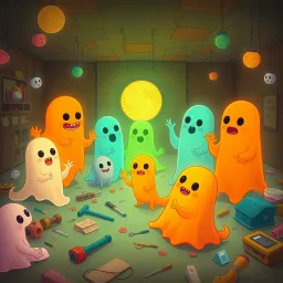 Whose Ghost Is It Anyway? - Text-based game