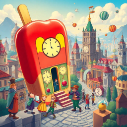 Chrono-Crack-Up: Whose Time is It Anyway? - Text-based game