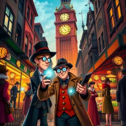 ChronoChase: Whose Time is It Anyway? - Text-based game