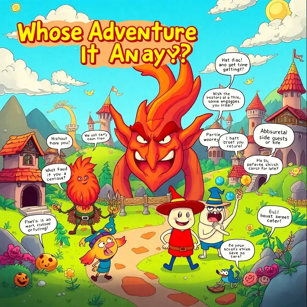 Whose Adventure Is It Anyway?
