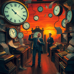Chrono-Caper: Whose Time Is It Anyway? - Text-based game