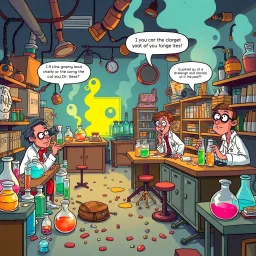 LabRats: Whose Lab Is It Anyway? - Text-based game