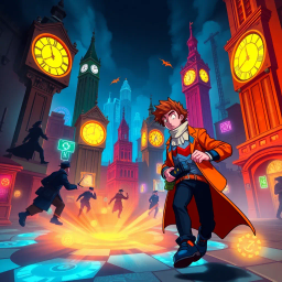 Chrono Chaser: Who's Time Is It Anyway? - Text-based game